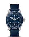 Tudor Black Bay Fifty-Eight 39 mm steel case, Blue “soft touch” strap (watches)
